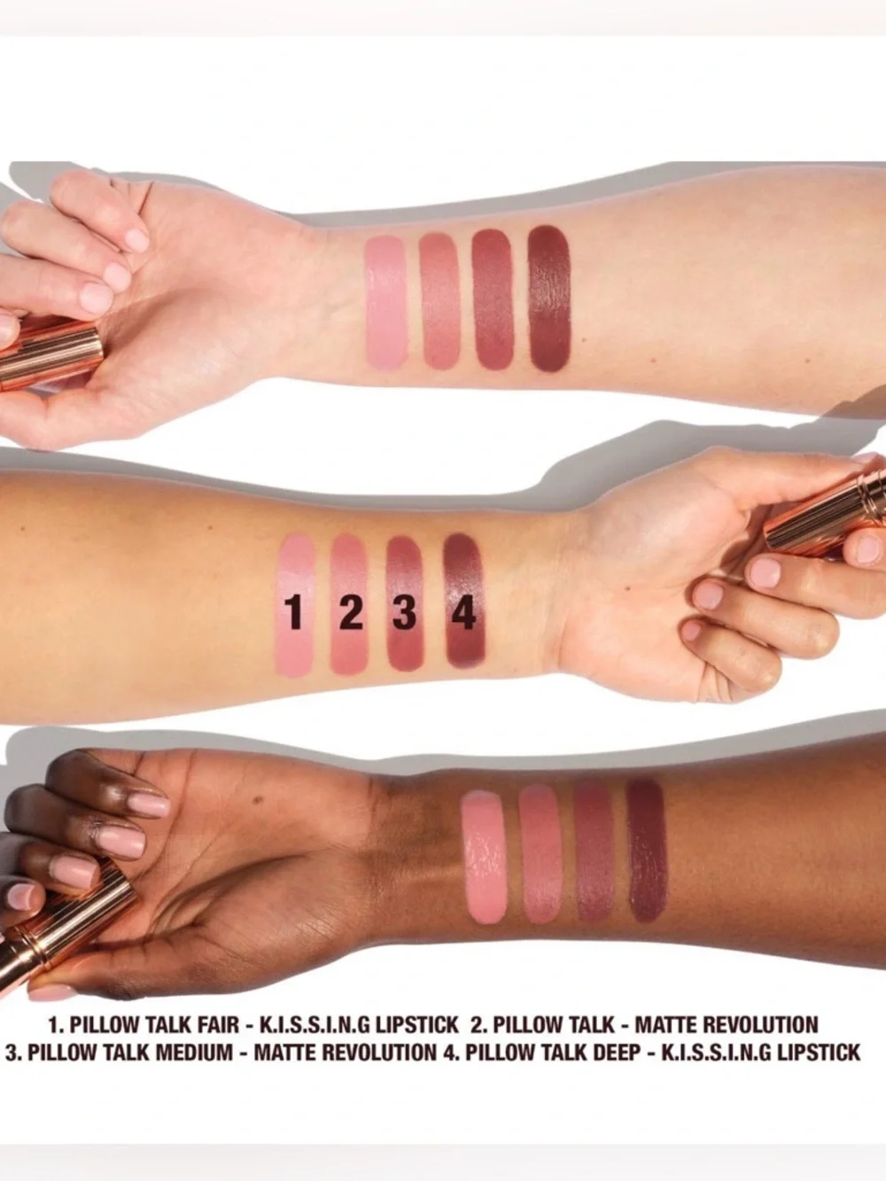 Charlotte Tilbury Matte Revolution Lipstick - Pillowtalk Medium - New in Box
